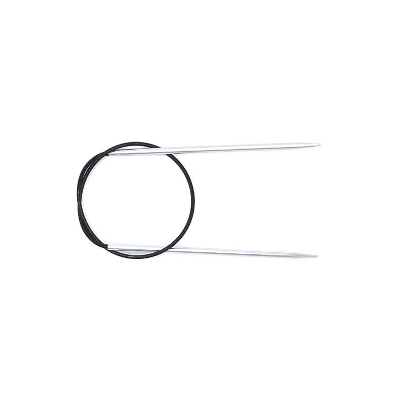 Rundpinne 40 cm 3,0 mm aluminium sølvfarget
