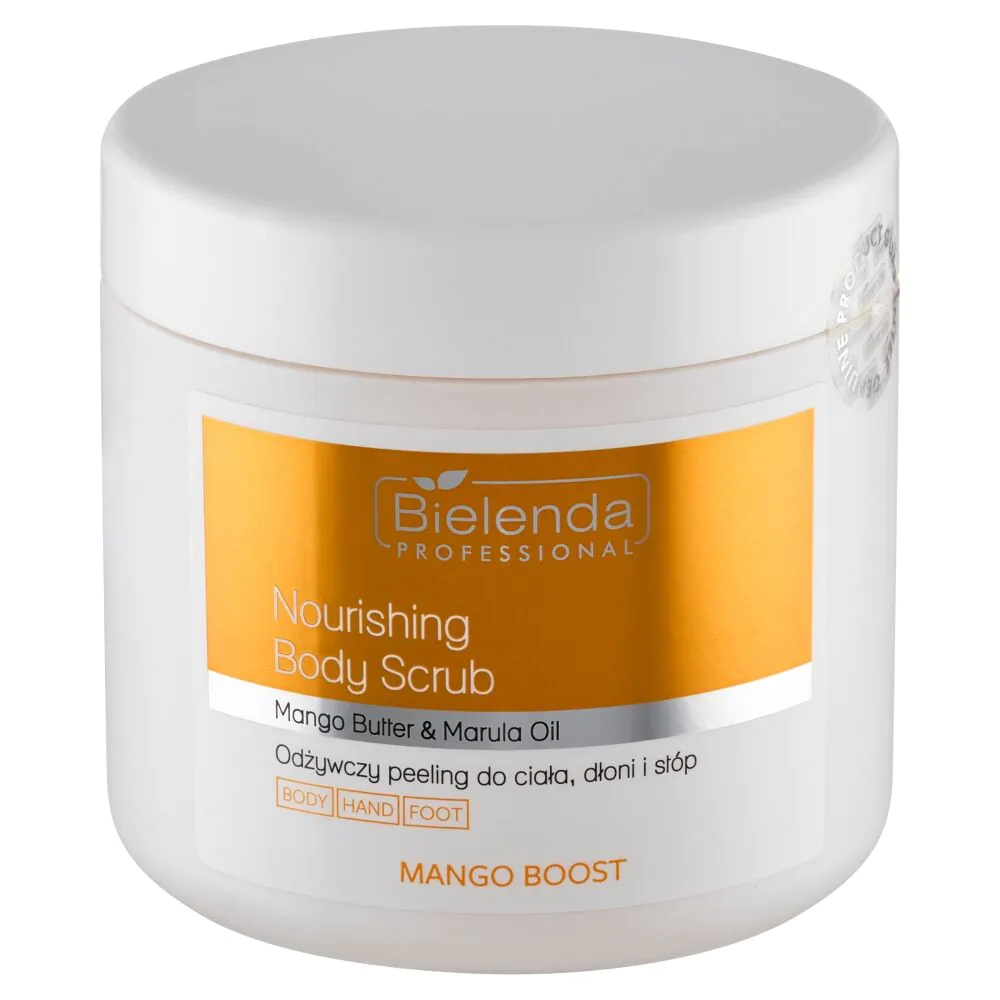 Bielenda Professional Mango Boost Odżywczy peeling do ciała, dłoni i stóp