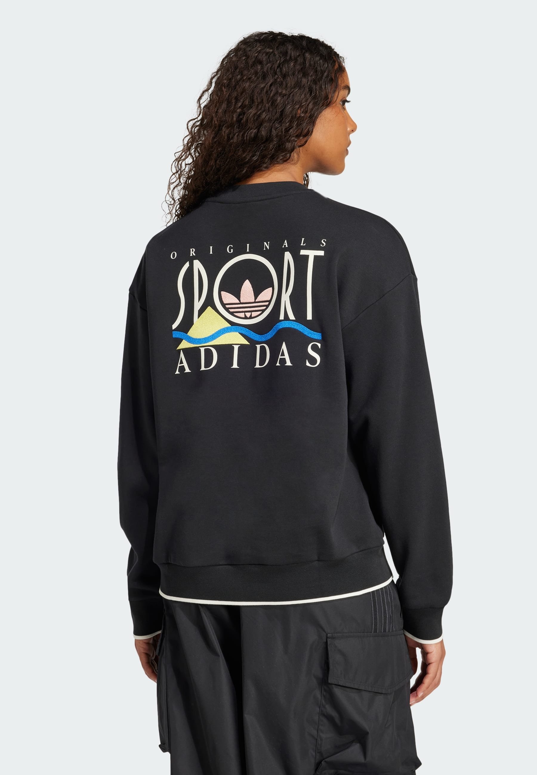 adidas Originals GRAPHIC - Sweatshirt - zwart