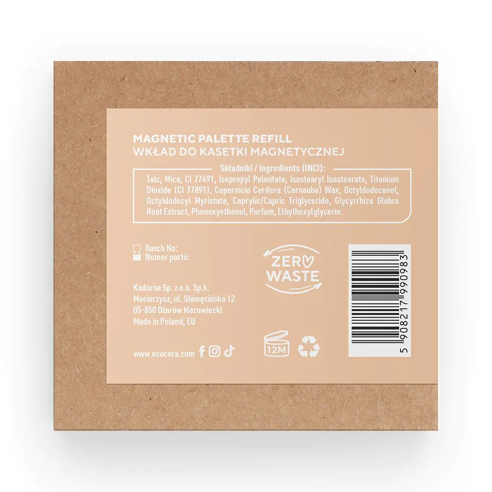 Ecocera Natural Choice Rozświetlacz do twarzy Champagne