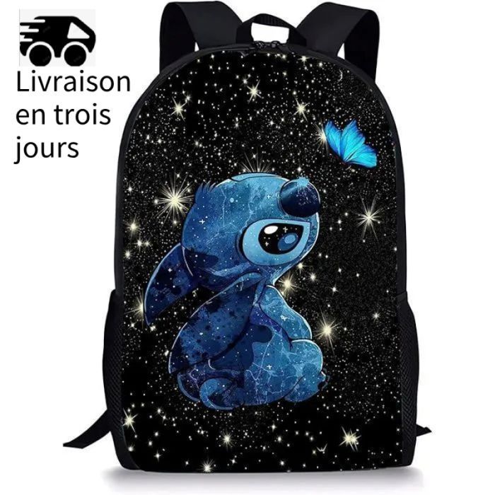 Stitch Backpack for Kids, School Backpack, School Backpack for Girls, Cute Stitch Design, Lightweight, Waterproof