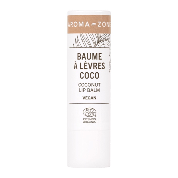 Balsamo labbra biologico vegano al cocco