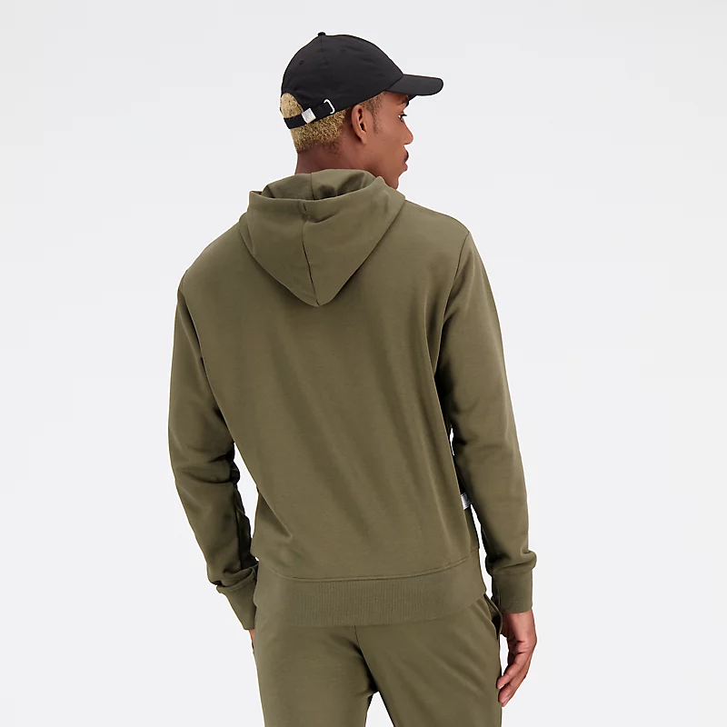 Ανδρικά Φούτερ NB Hoops Essentials Fundamental – DARK MOSS