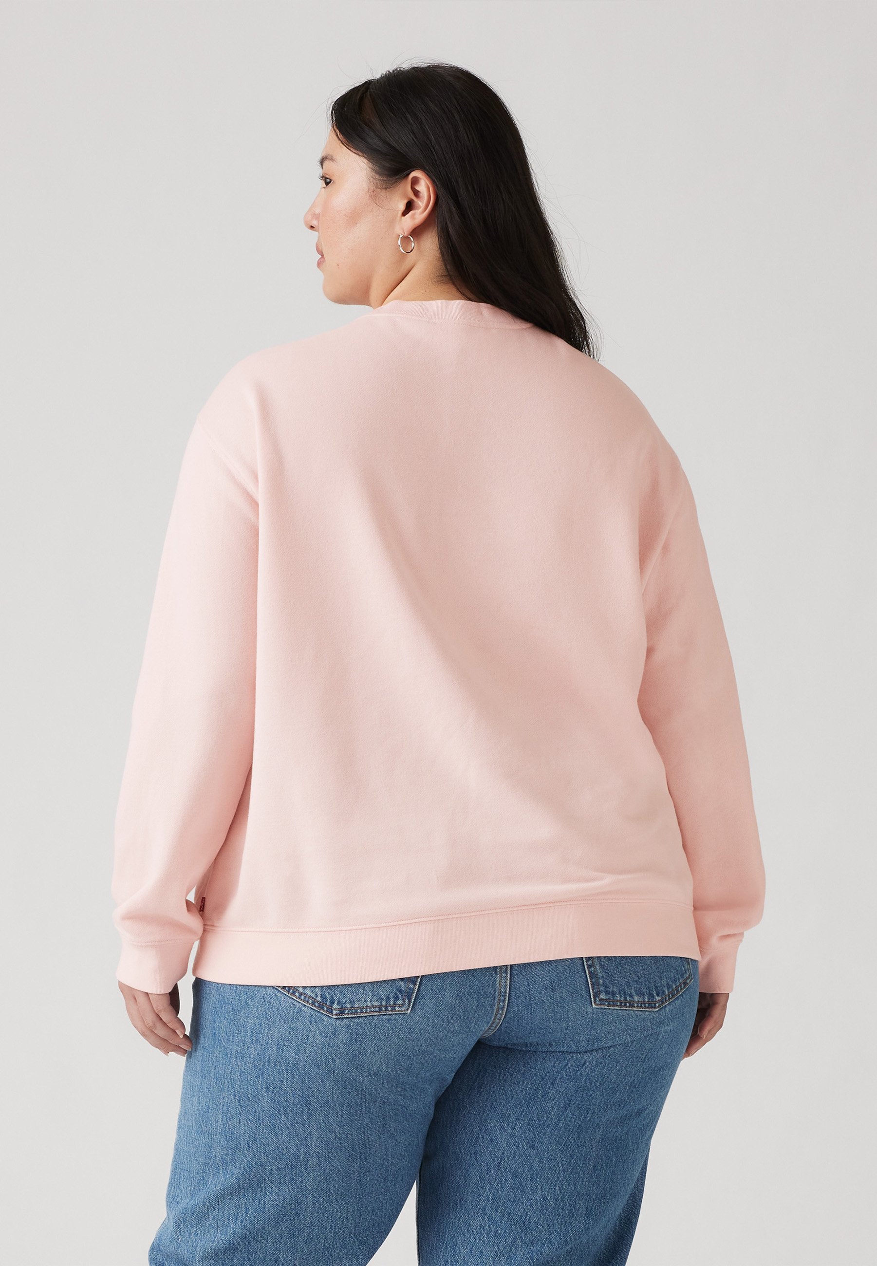Levi's® Plus EVERYDAY CREW - Džemperis - rozā