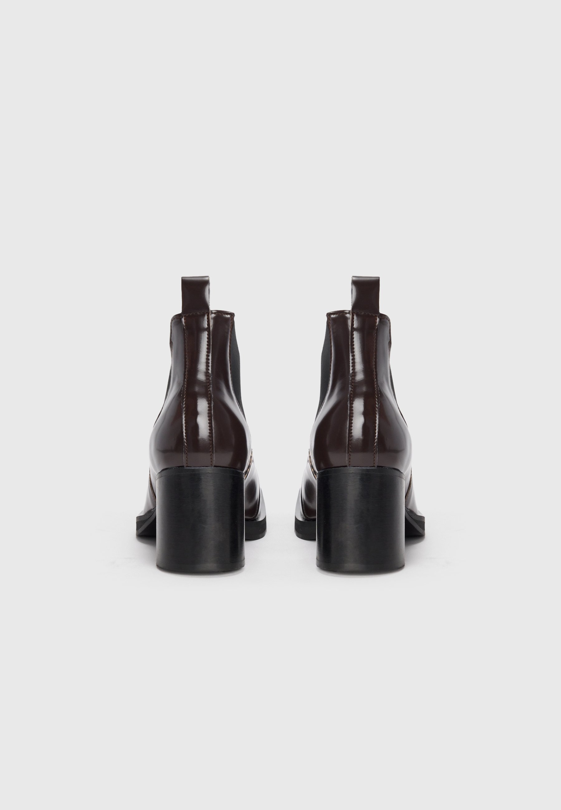 GmbH RIK UNISEX - Bottines à talons hauts - vieux moka