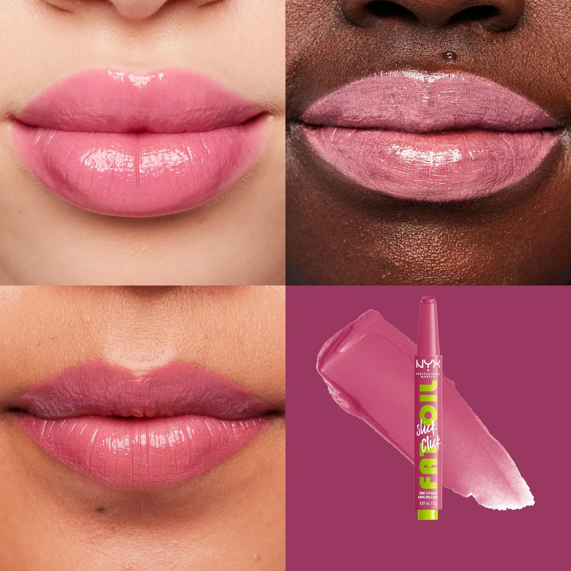 Labbra Fat Oil Slick Click - Rossetto, Gloss