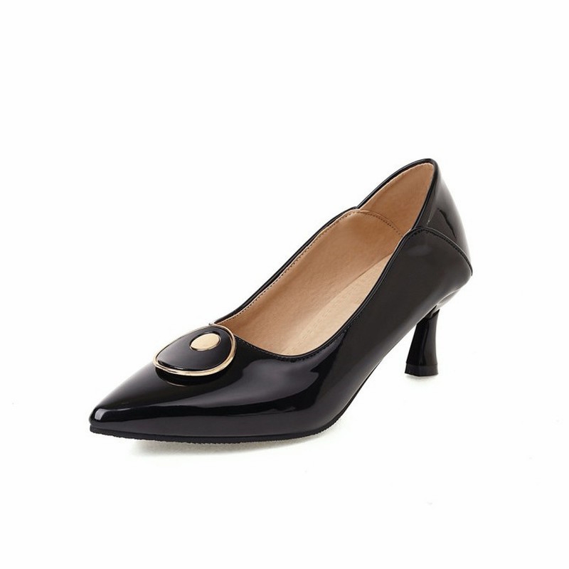 Sandali estivi con tacco alto Baotou da donna, suola in gomma, tacco alto a punta, stile professionale, scarpe da donna taglie grandi 34 48