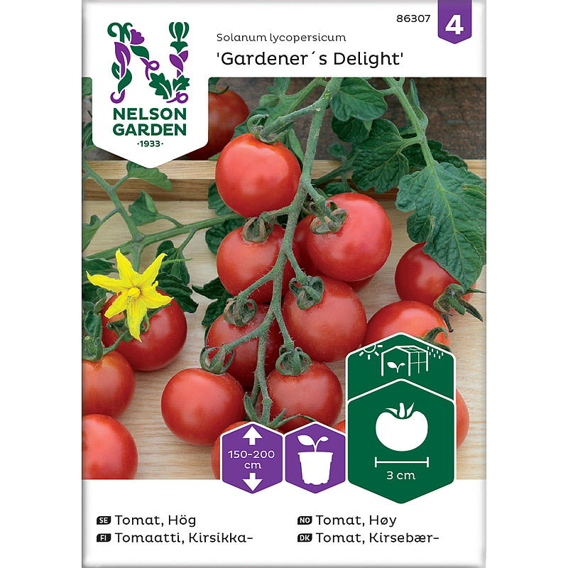 Semi di pomodoro Nelson Garden Seeds High, la gioia del giardiniere
