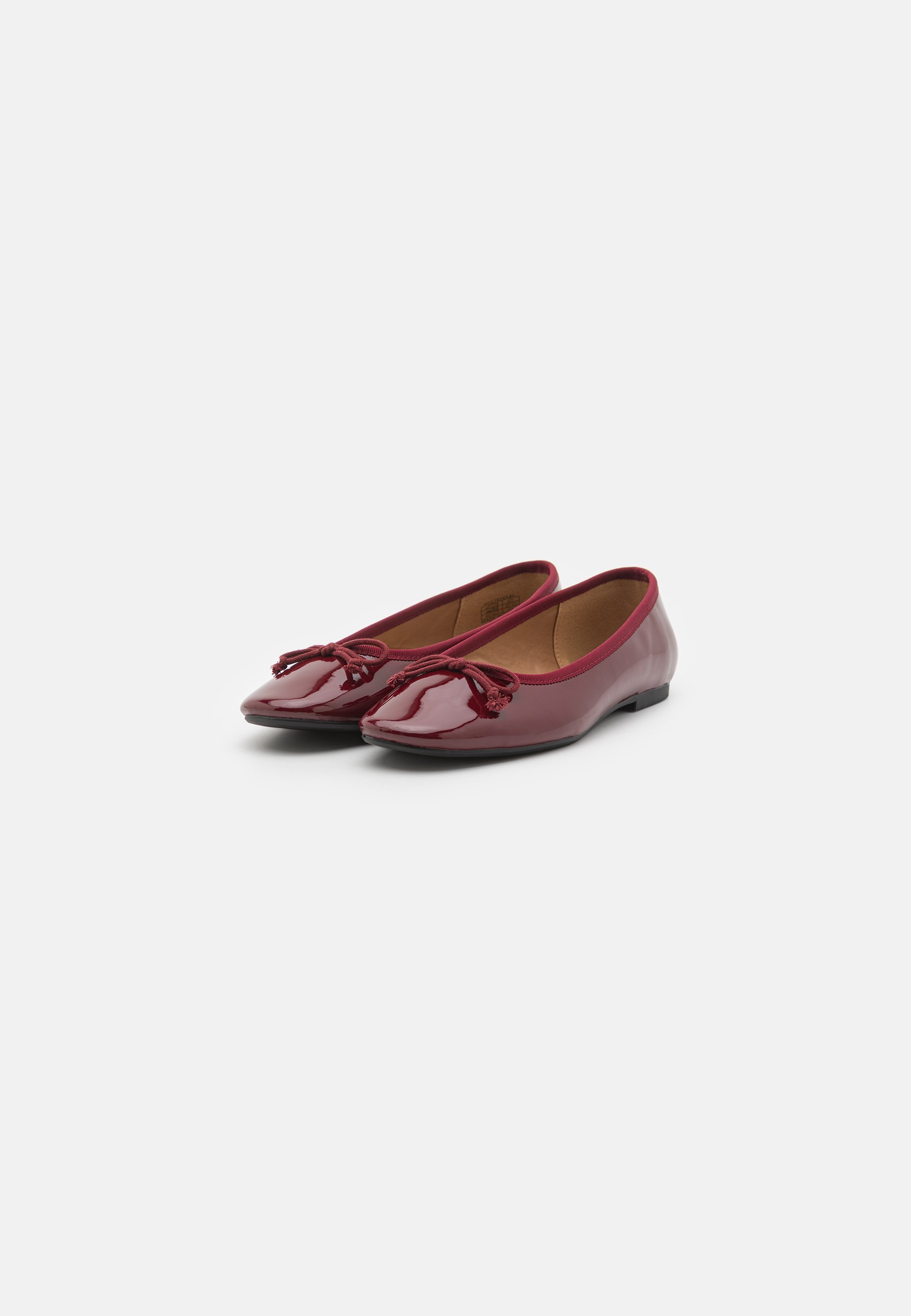 Anna Field Ballerinas mit weiter Passform – dunkelrot