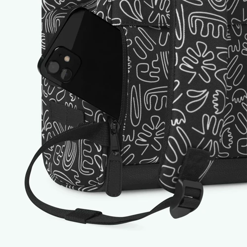 Cabaia Adventurer Kleiner Rucksack Amiens schwarz