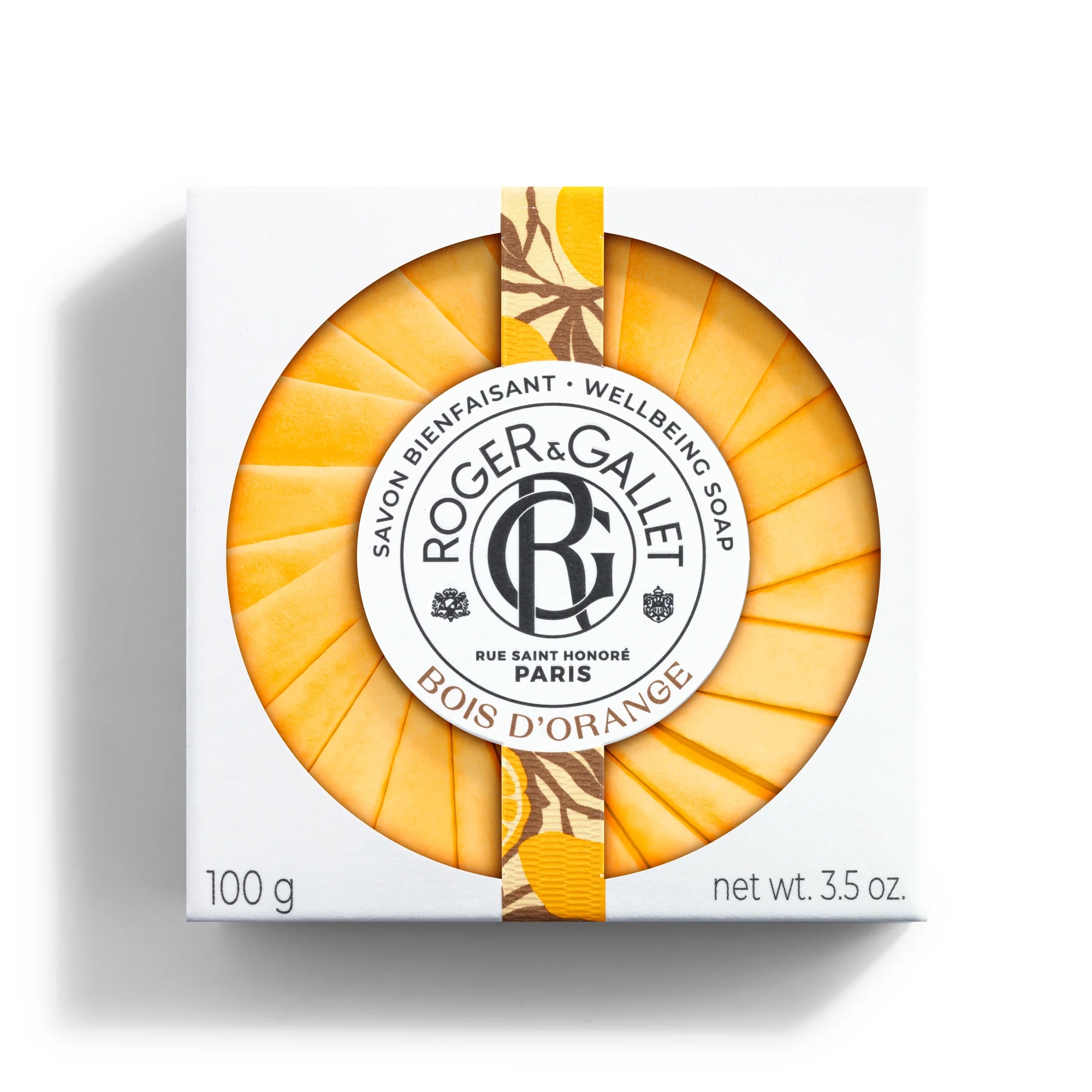ROGER & GALLET R&G Bois D'Orange Wellness zeep 100g Handen en lichaam