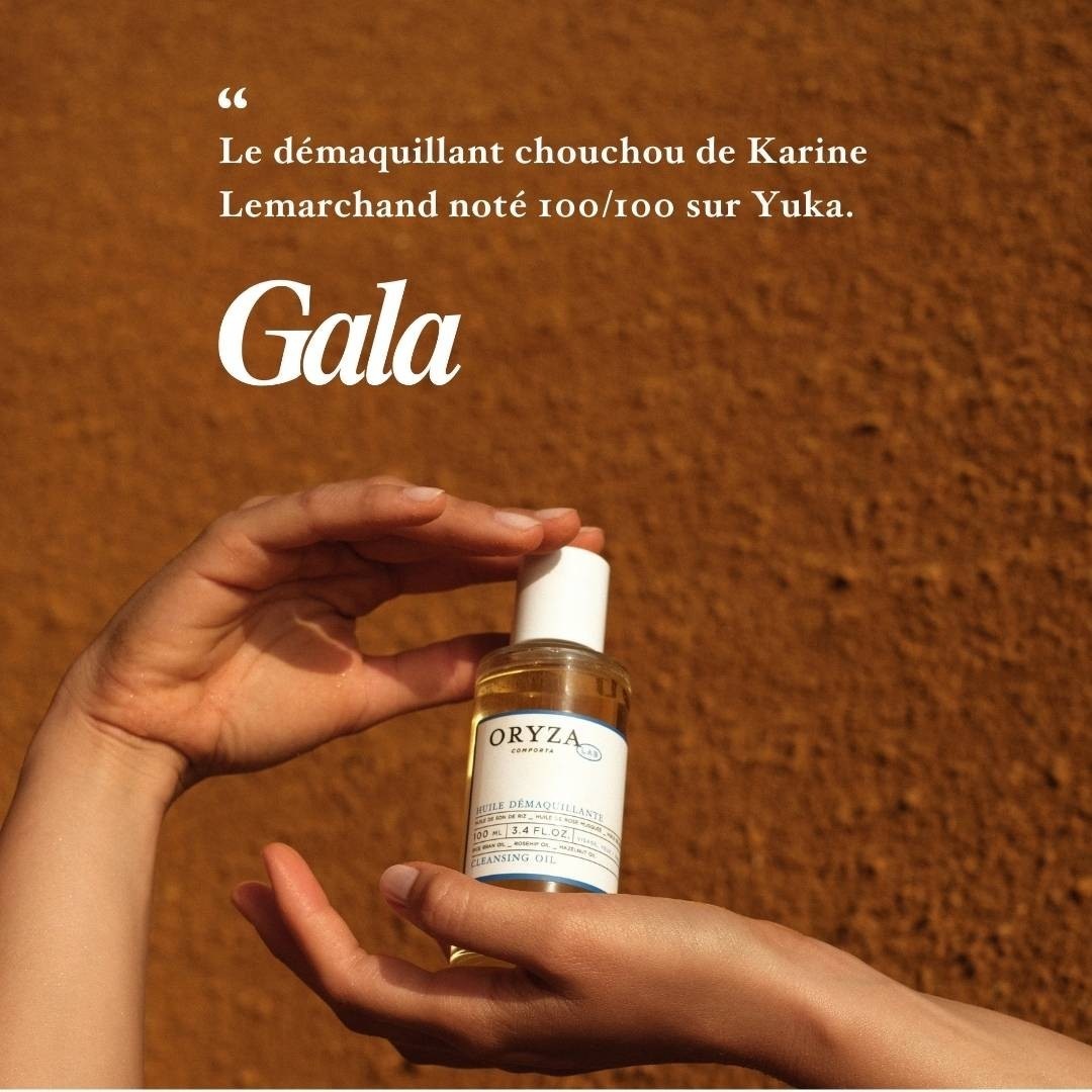 ORYZA LAB Huile démaquillante