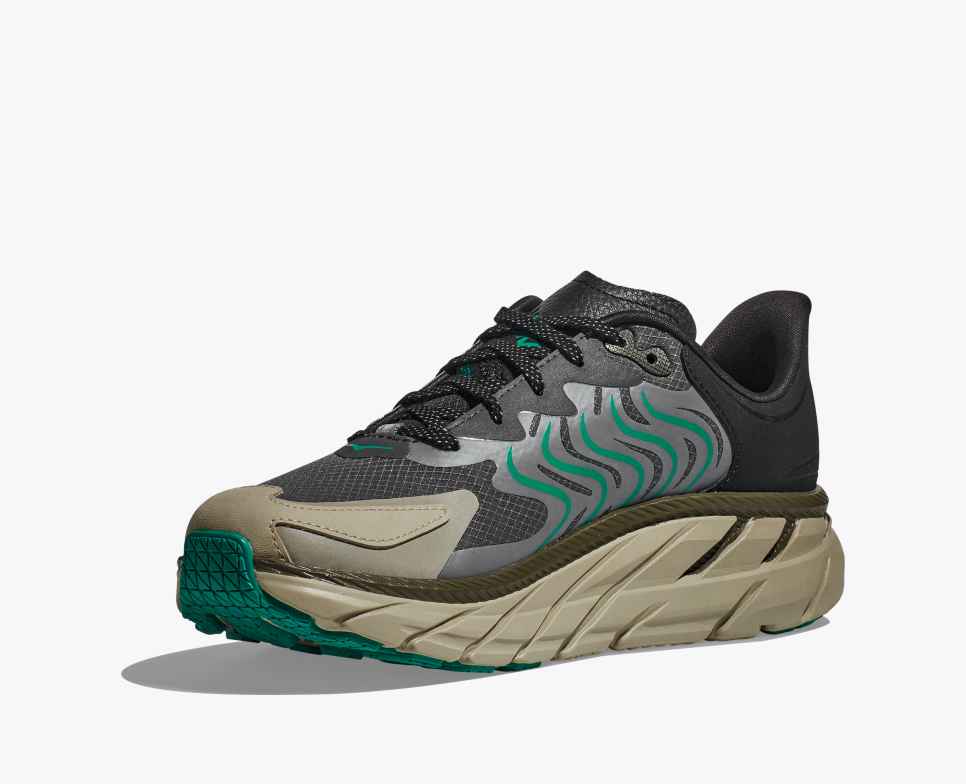 HOKA Stealth/Tech Clifton LS Castlerock / Barley