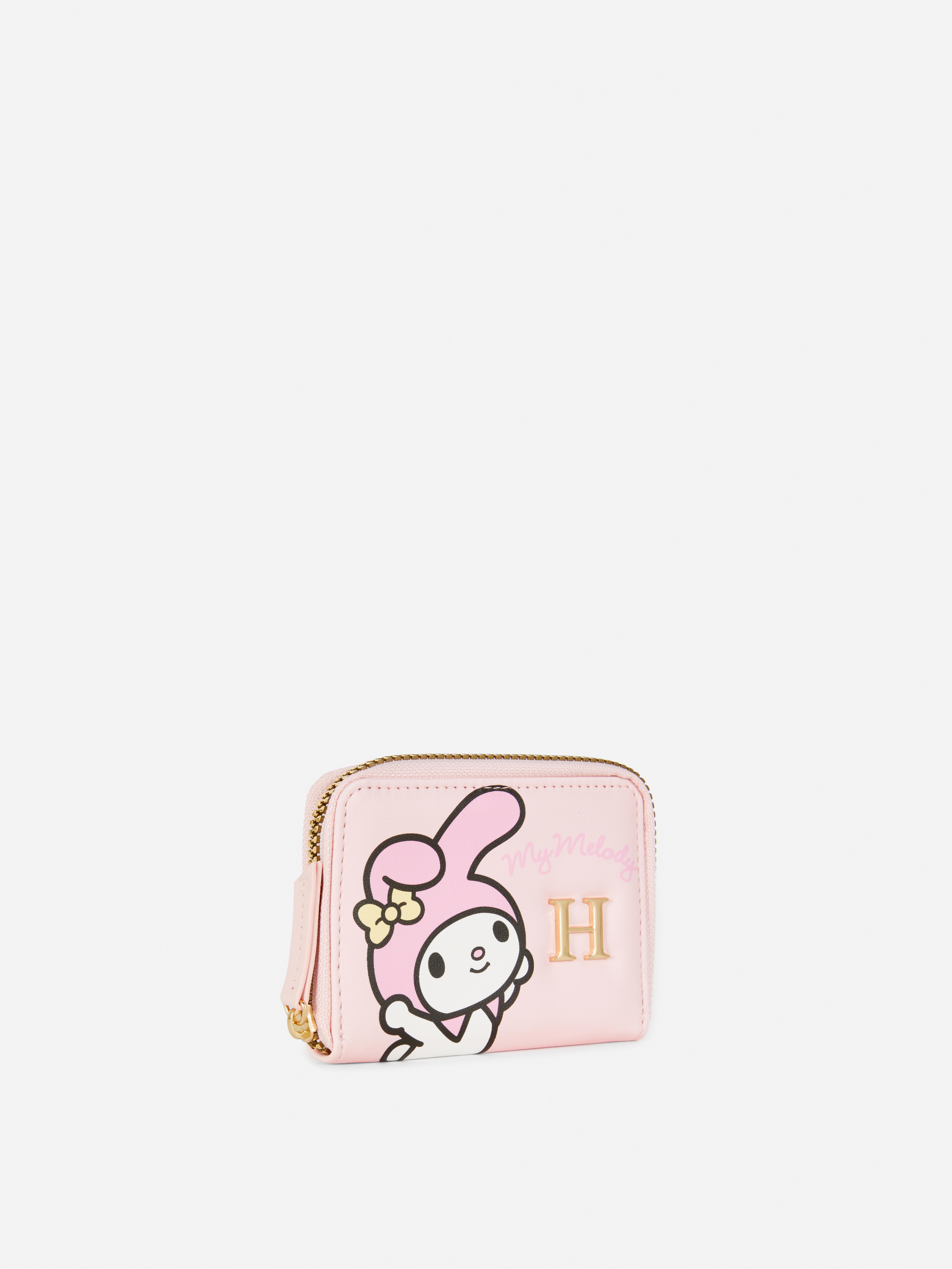 Geldbörse mit Hello Kitty und My Melody – Eine süße Geldbörse mit Reißverschluss und My Melody-Motiv