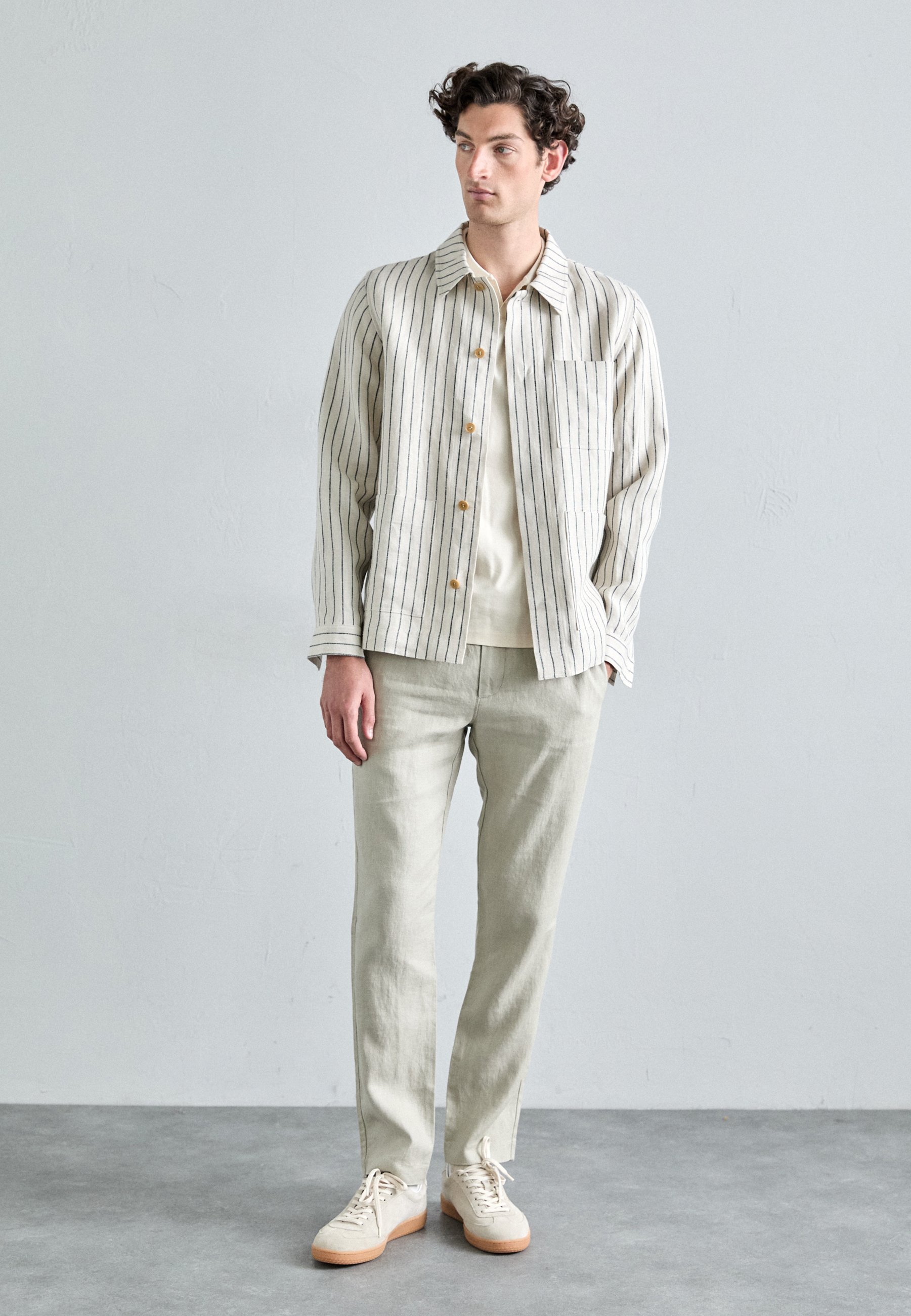 NN.07 OLAV - Camicia - avena