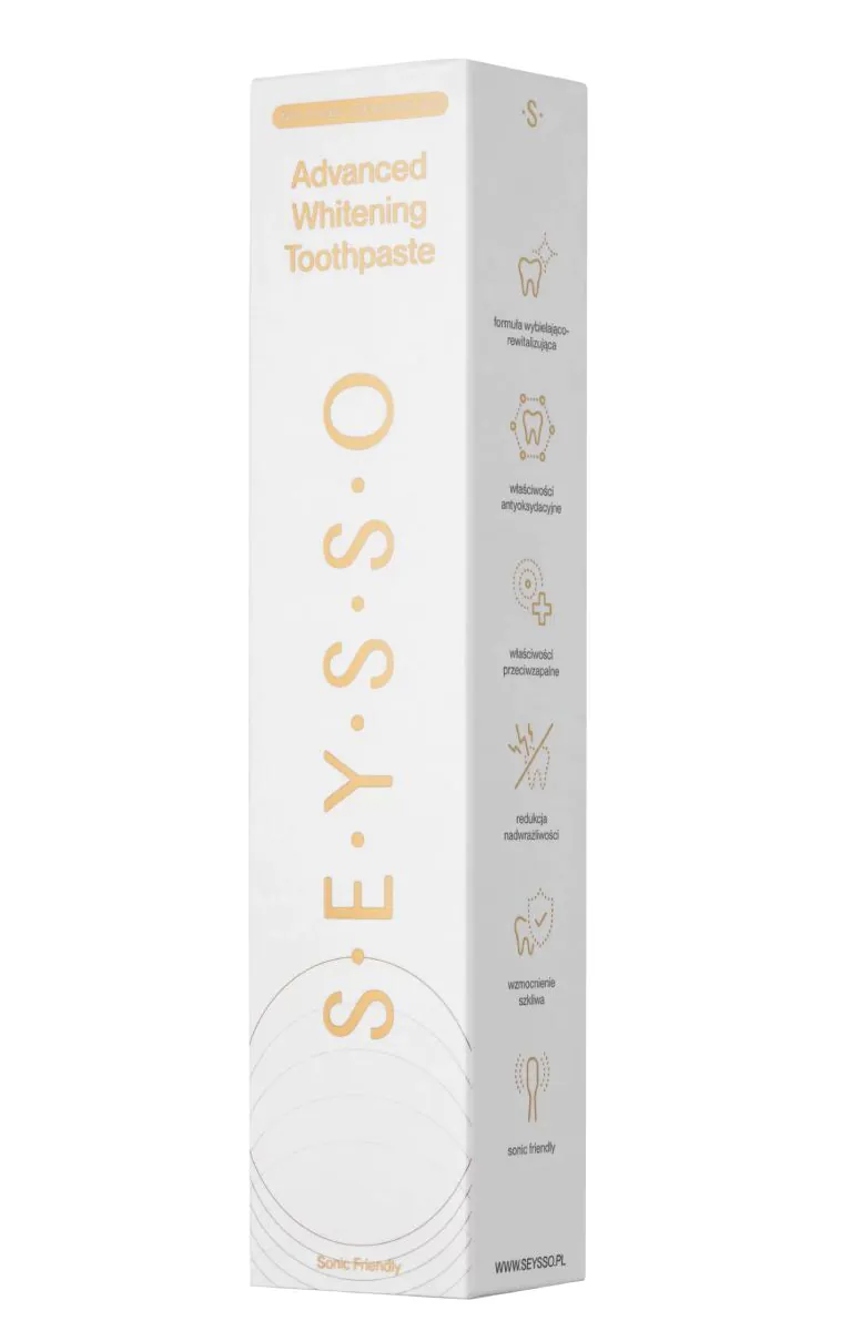 Seysso Gold Pasta do zębów Advance Whitening
