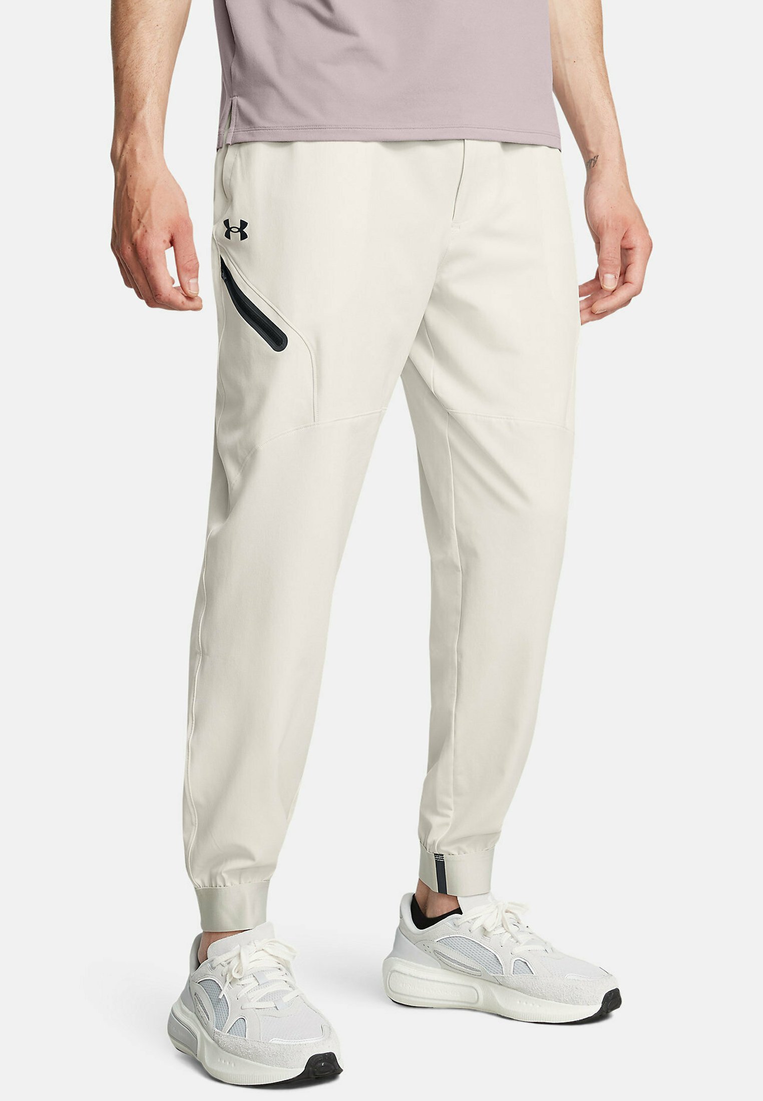 Pantaloni Under Armour UNSTOPPABLE - bianco summit