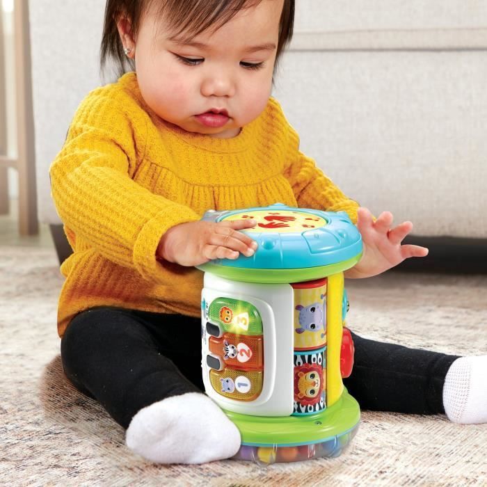 VTECH MAGI 3-in-1 interactieve activiteitenroller voor baby's van 9-36 maanden - Wit/Multicolor