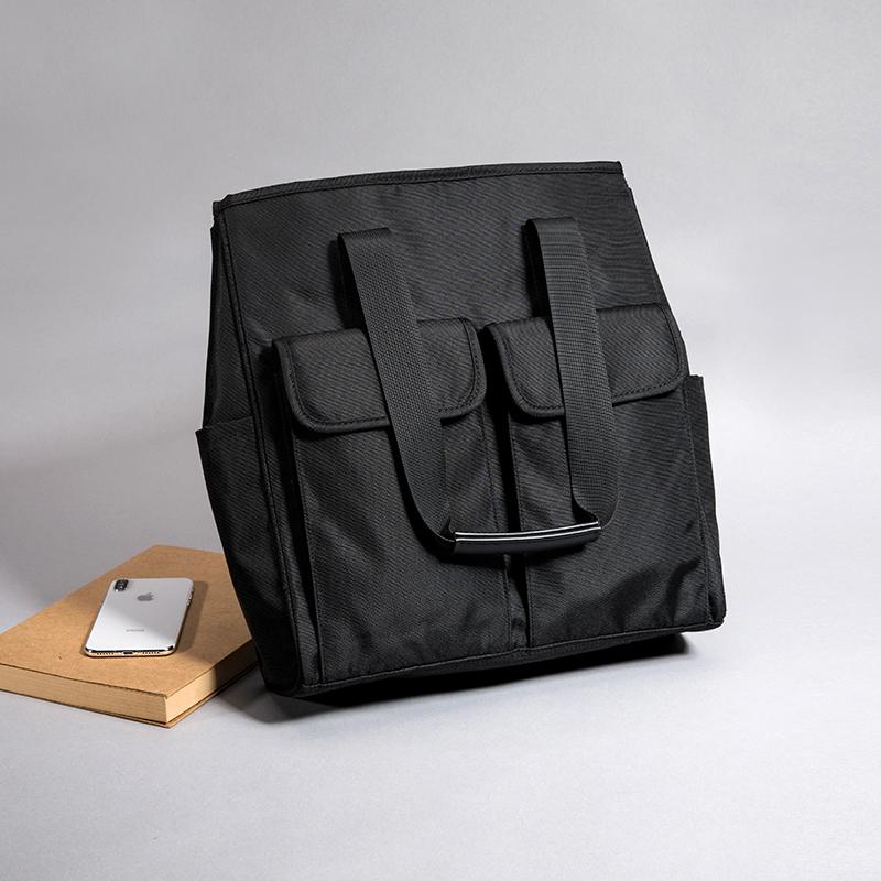 Sac bandoulière business casual pour homme, grande capacité, imperméable, en tissu Oxford, idéal pour ordinateur portable.