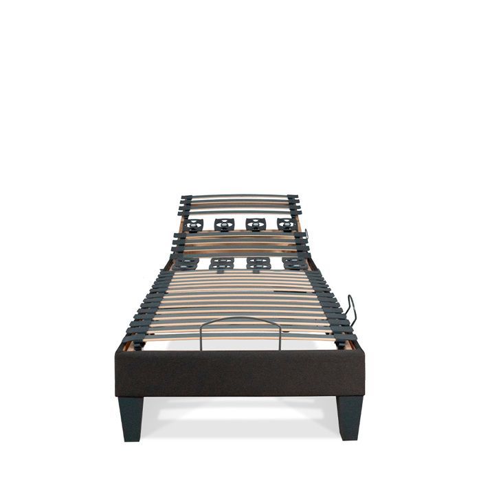 Base de cama eléctrica Rochereau de 80x200 cm con láminas y soportes.
