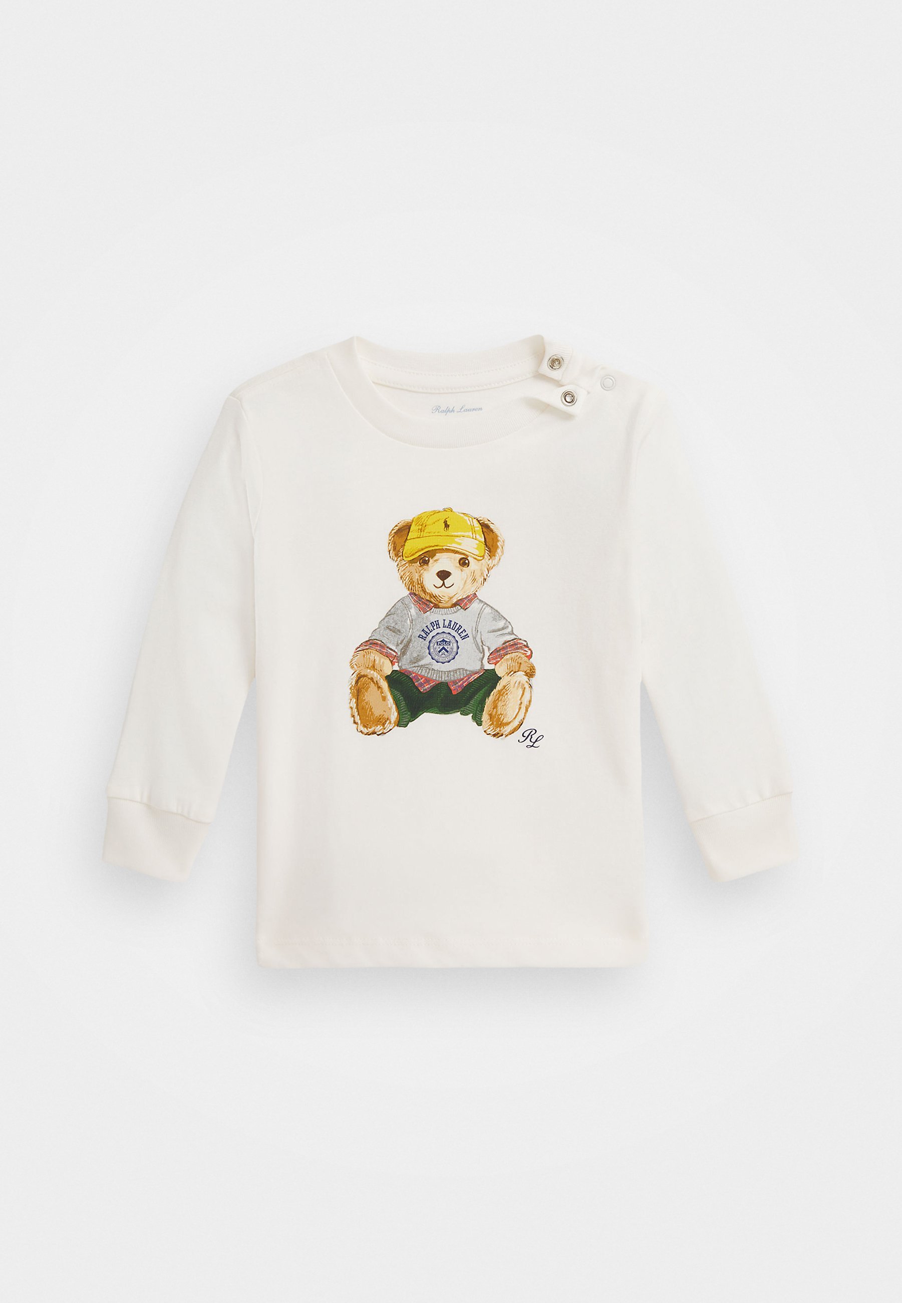 Polo Ralph Lauren POLO BEAR T-SHIRT À MANCHES LONGUES EN COTON - Haut à manches longues - Nevis