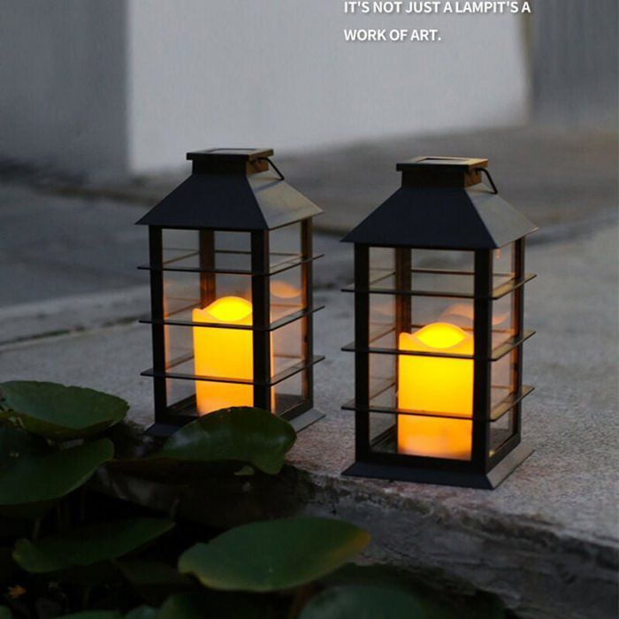 Lanterne Solaire Exterieur Jardin Lumiere Solaire Exterieur,Étanche Lampes Suspendre pour Balcon Jardin Terrasse Cour Decoration