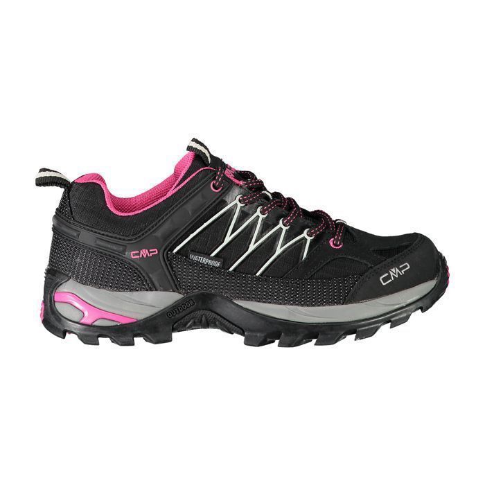 CMP Rigel Low WP Waterproof Hiking Shoes, Black - Women's/Adult - Mountain - Breathable