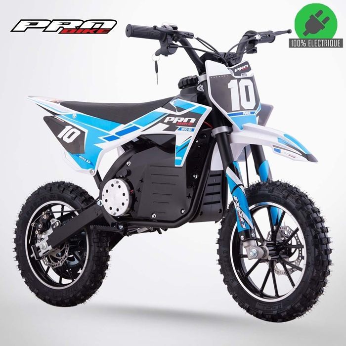 Motocicleta eléctrica infantil PROBIKE 1000 SX - Edición 2025 - Azul