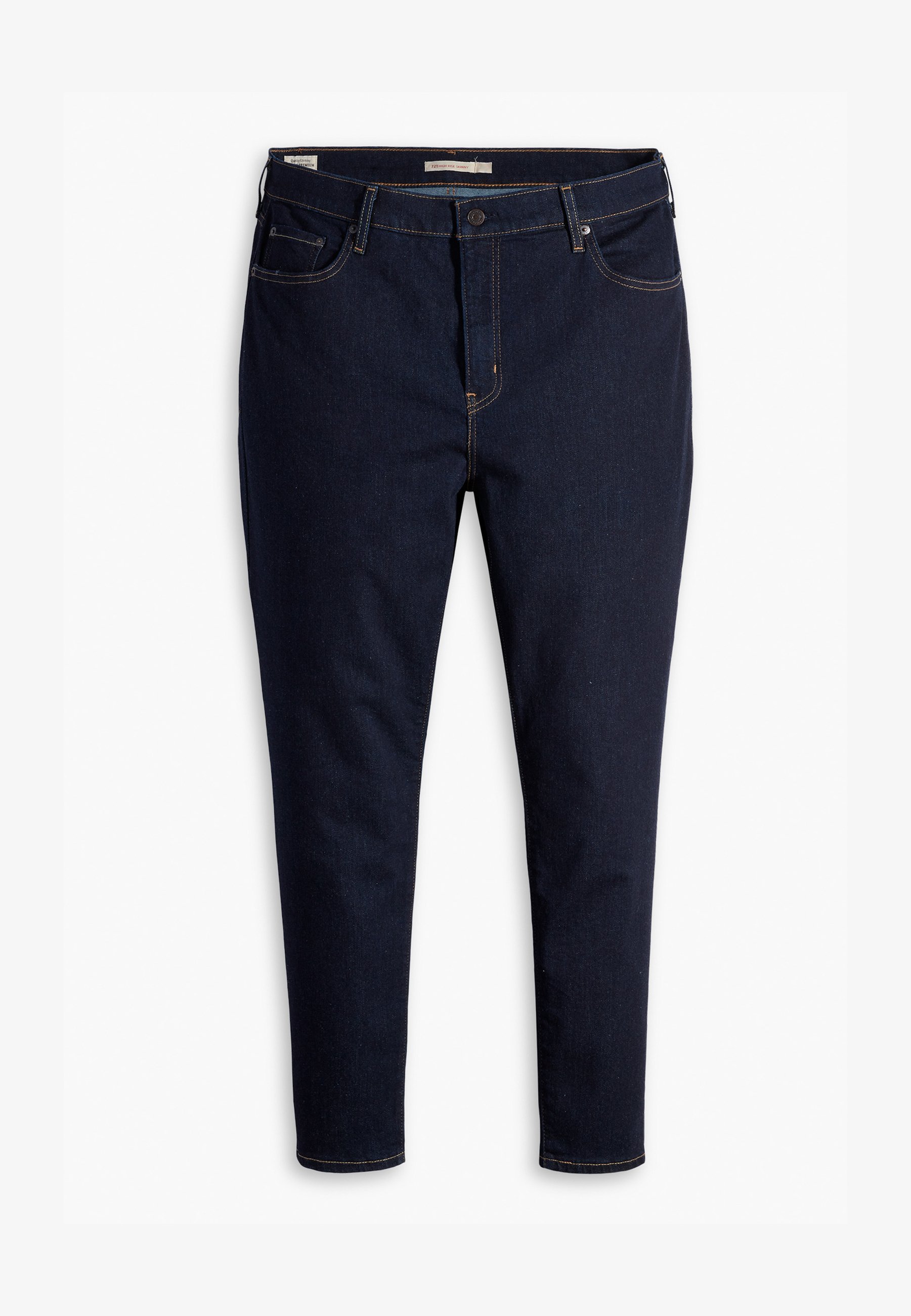 Levi's® Plus 721™ HIGH RISE SKINNY - Skinny Fit jeans - blauwe wave wash