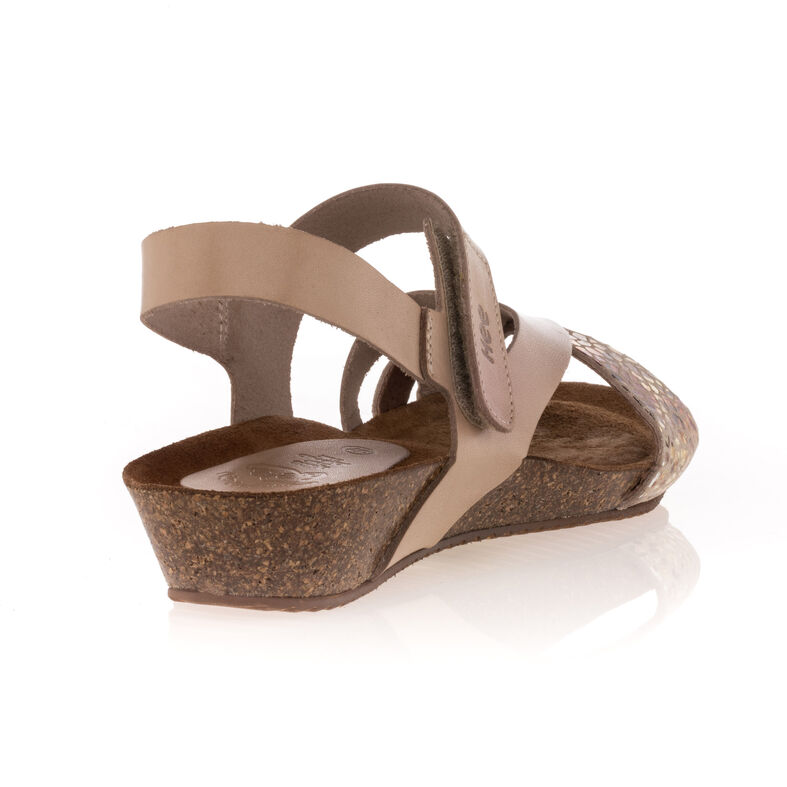 Brune sandaler / sko med åpen tå til dame