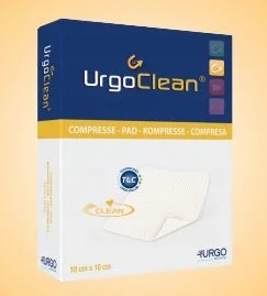 Venda de gasa estéril URGO Urgoclean 10x10 cm, 5 unidades