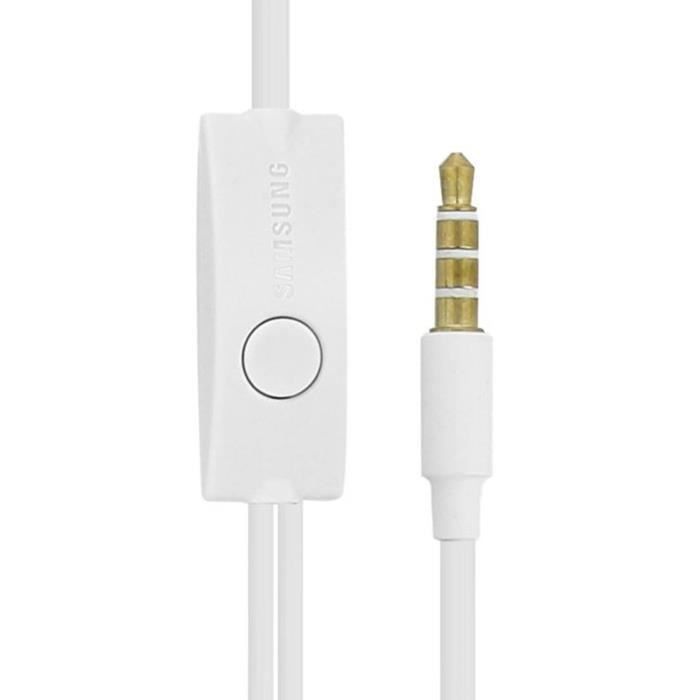 Cuffie auricolari originali Samsung EHS61ASFWE bianche con funzione vivavoce per Samsung Galaxy S8 G950F 5.8