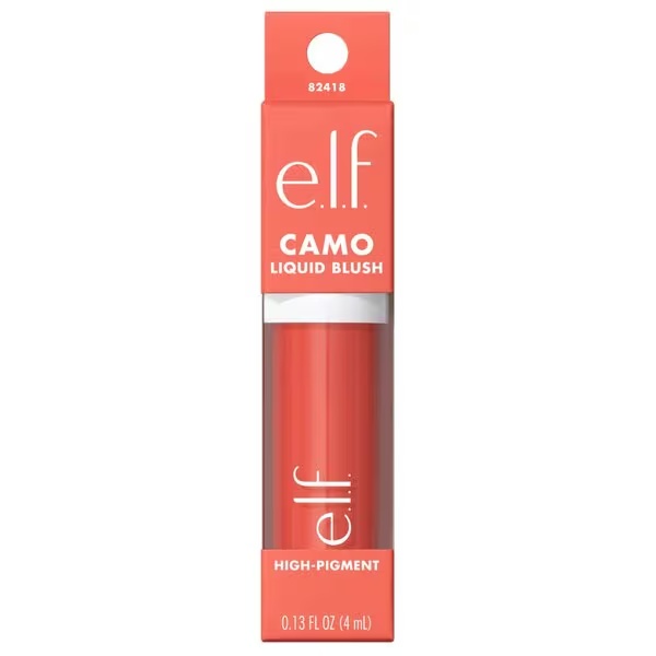 Tekoče rdečilo za lica elf Camo Coral Crush<br>4 ml