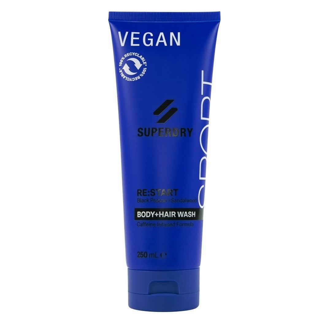 SuperDry šampon za tijelo i kosu RE:start - 250 ml