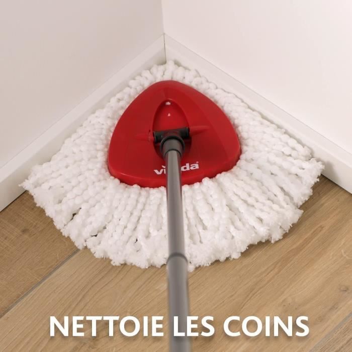 Set di pulizia VILEDA Easywring: mocio + secchio con strizzatore rotante