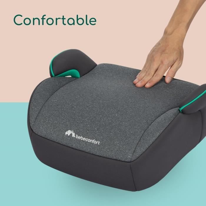 Seggiolino auto BEBECONFORT Manga i-Safe, Gruppo 3, con cintura di sicurezza, da 6 a 10-12 anni (36 kg), colore grafite fumé.
