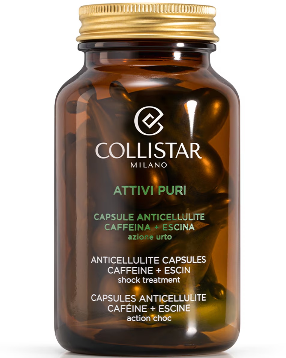 COLLISTAR ATTIVI PURI CAPSULE ANTICELULITE COFEINA ESCIN