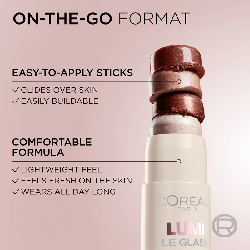 L'Oréal Paris Lumi Stick Glow crèmige highlighterstick