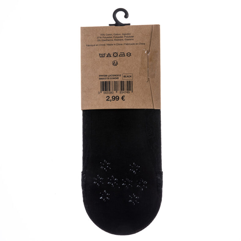 Calcetines y medias negras para mujer