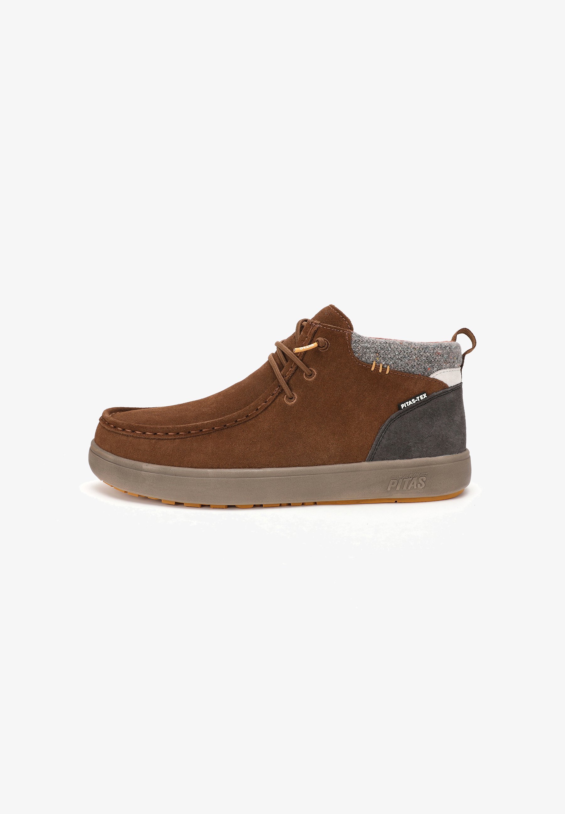 Pitas Casual Schnürschuhe - Kamel