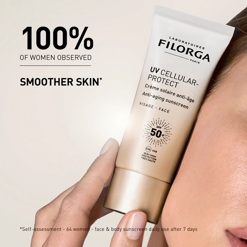 FILORGA UV CELLULAR-PROTECT FACE opaľovací krém na tvár proti vráskam