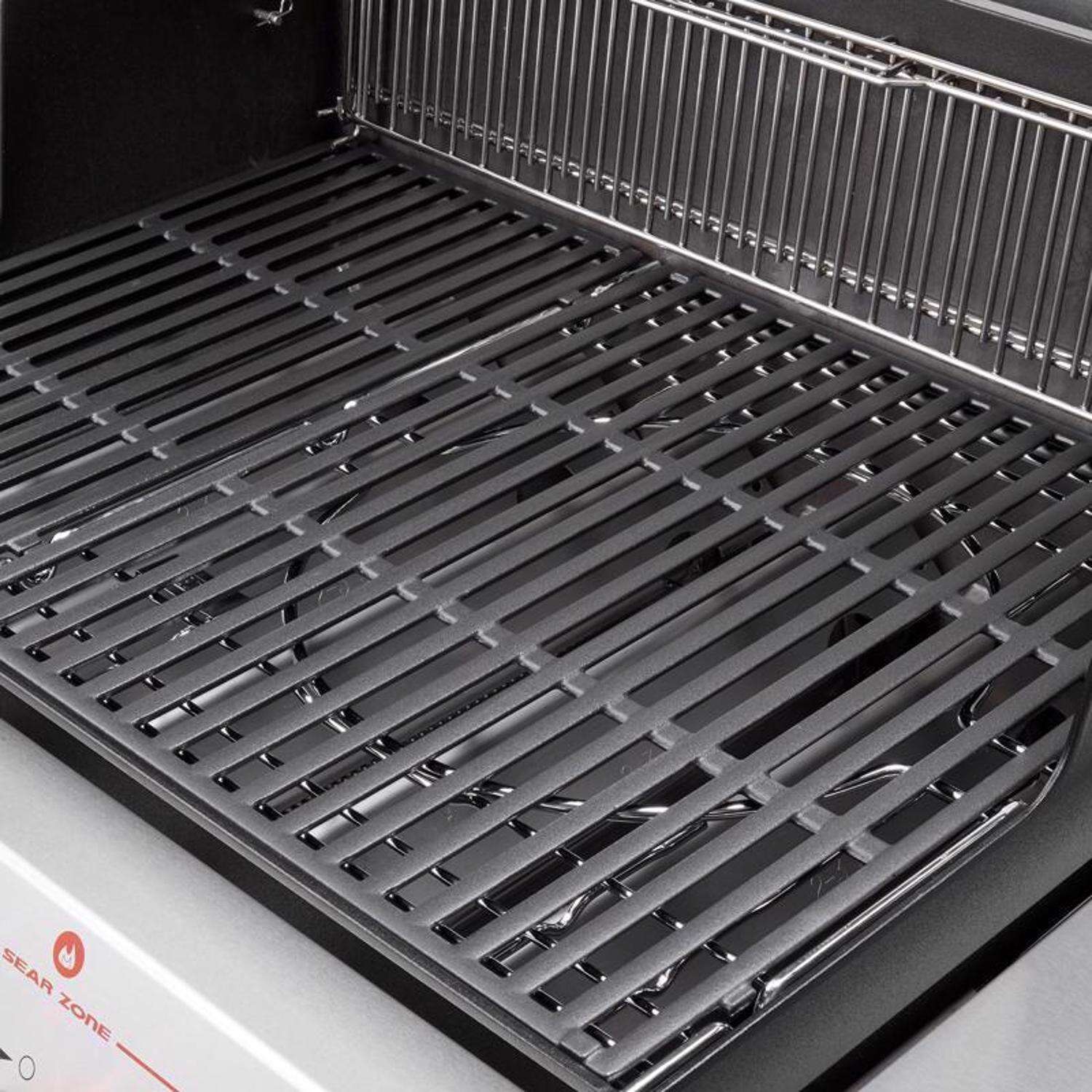 Grătar Weber Genesis E-335 cu 3 arzătoare, propan lichid, albastru intens, marin