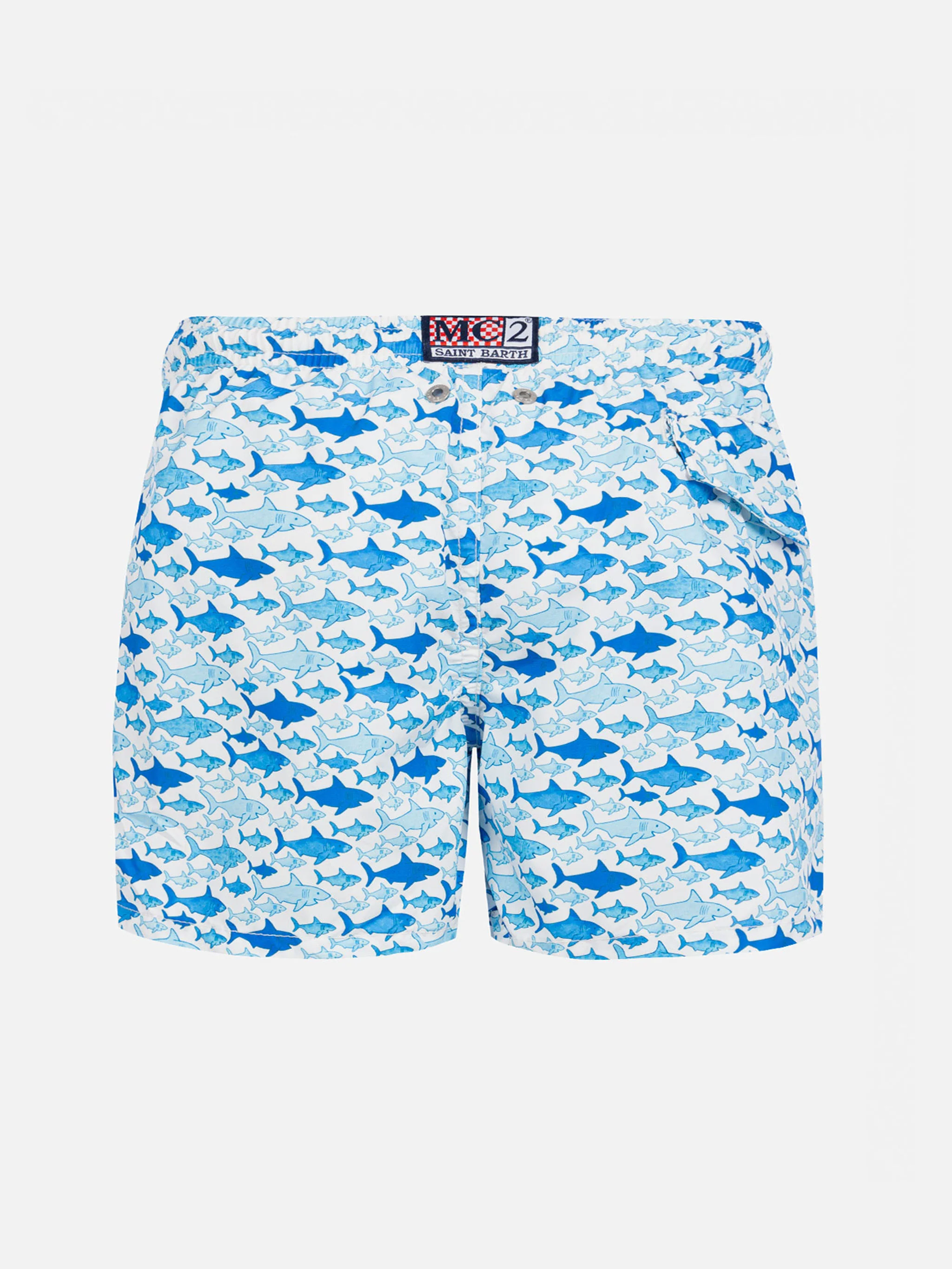 Jungen-Badeanzug mit Hai-Print