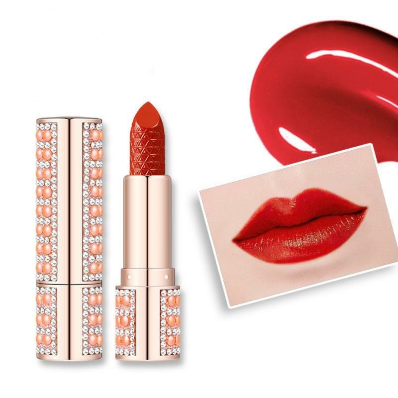 Maquillage pour les lèvres 6 couleurs, rouge à lèvres mat velours, gloss hydratant, cosmétique waterproof longue tenue, rouge à lèvres rouge TSLM1