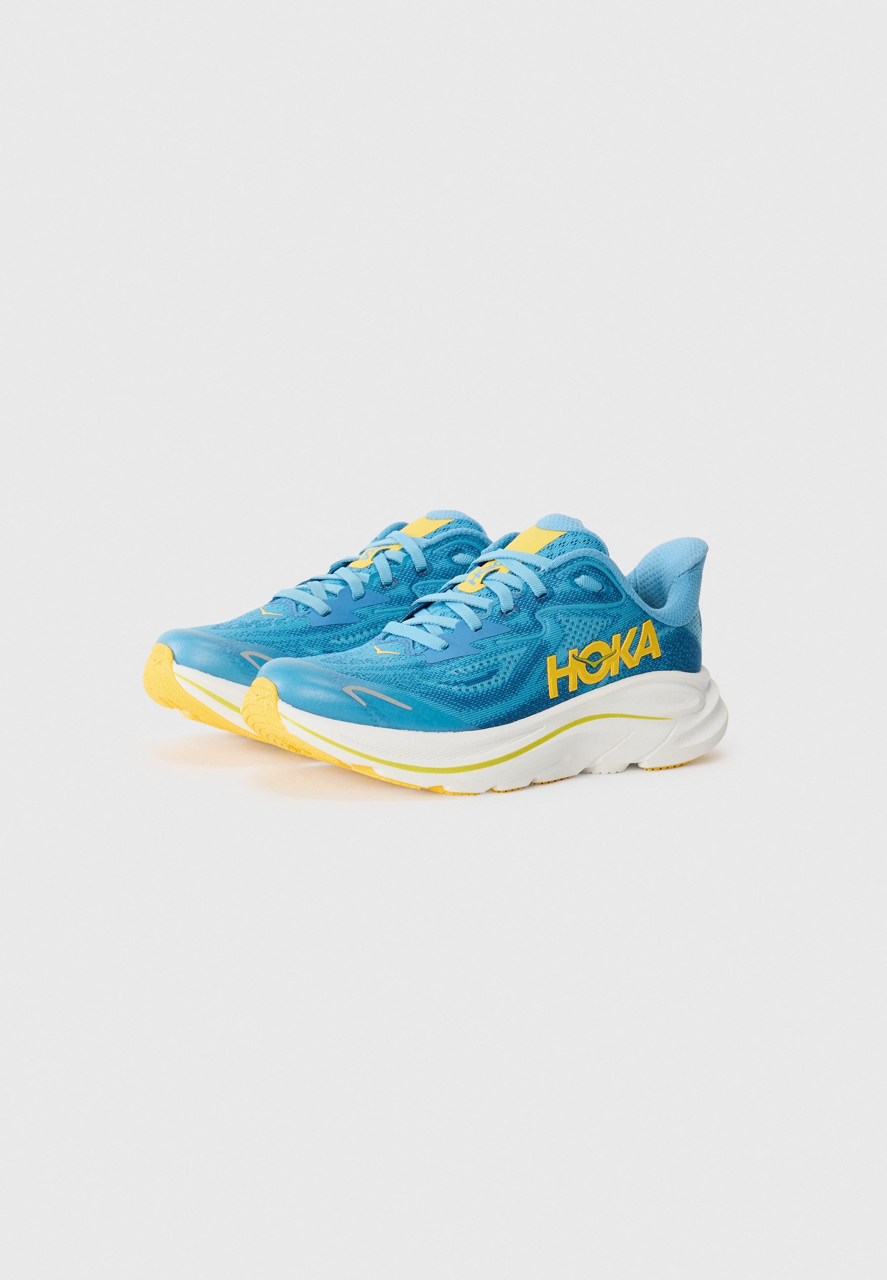 HOKA CLIFTON 10 UNISEX - Trailrunningschuhe - Alpinblau/Nebelnacht