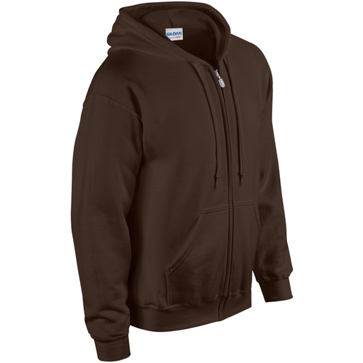  Sudadera Con Cremallera Y Capucha Model Blend Hombre Sporte/gimnasio Gildan (marron