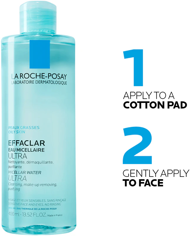 La Roche-Posay Effaclar Ultra čistiaca micelárna voda pre problematickú pleť