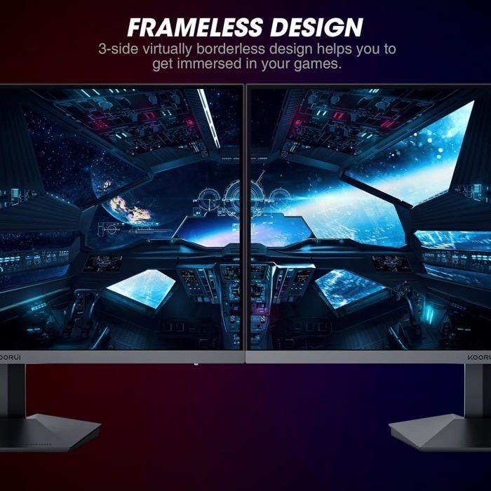 Monitor para jogos de PC - KOORUI - G2721P - 27