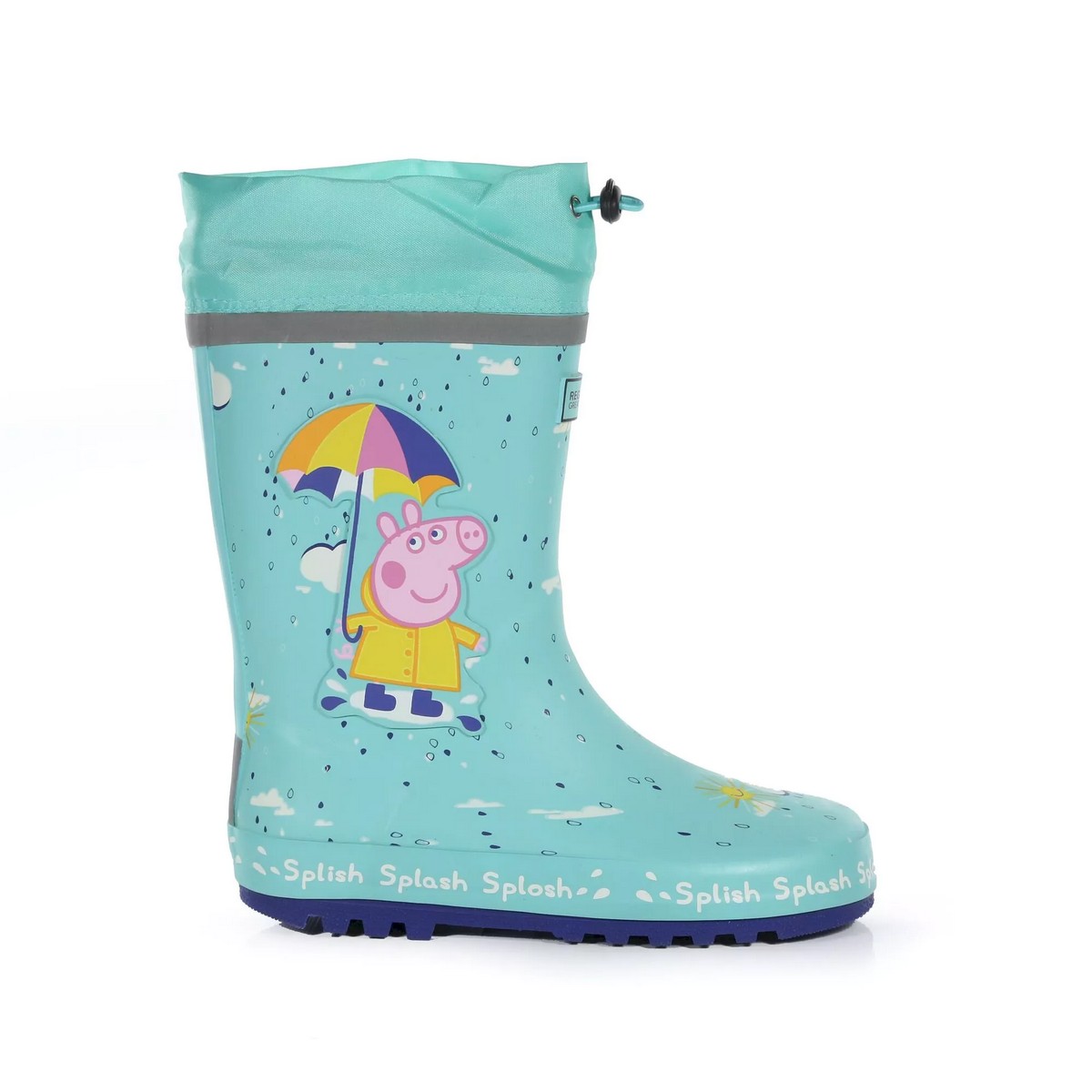 Regatta Peppa Pig Square Splash Design Schnür-Regenstiefel