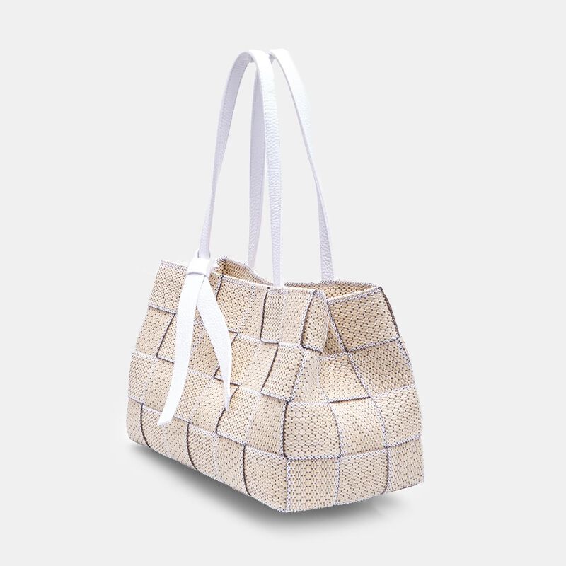 Torba typu shopper damska Bata z efektem splotu